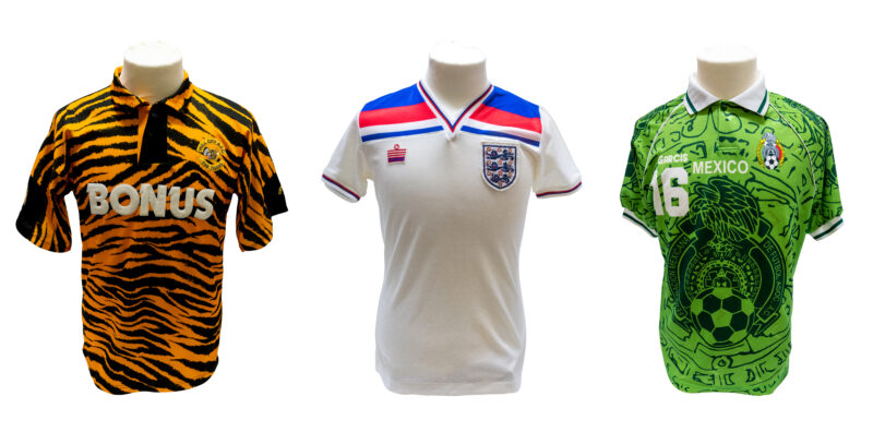Strip! How Football Got Shirty – Online Exhibition from the National Football Museum